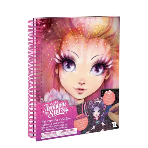 ГРАТТАЖ NEBULOUS STARS ZEN SCRATCH & SKETCH