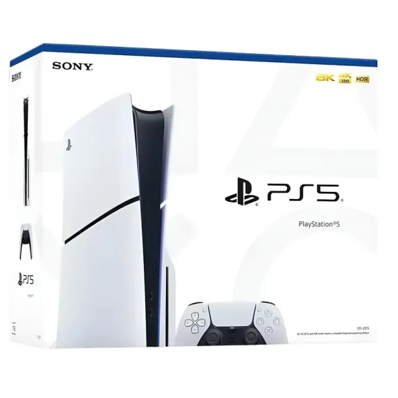 ИГРОВАЯ КОНСОЛЬ SONY PLAYSTATION 5 SLIM, БЕЛЫЙ
