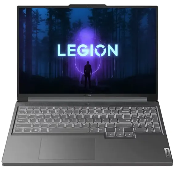ИГРОВОЙ НОУТБУК 16" LENOVO LEGION SLIM 5 16APH8, STORM GREY, AMD RYZEN 5 7640HS, 16ГБ/1024ГБ, БЕЗ ОС