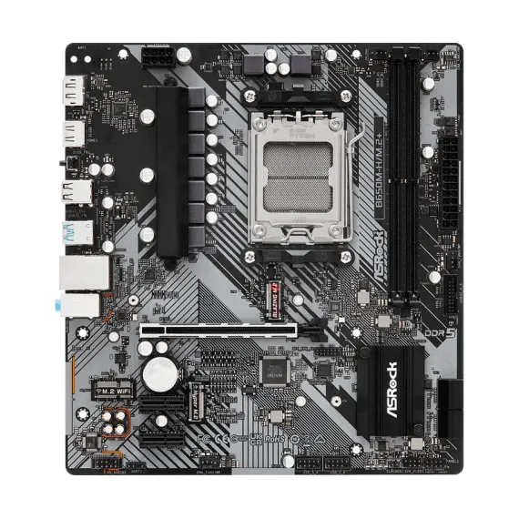 МАТЕРИНСКАЯ ПЛАТА ASROCK B650M-H/M.2+, AM5, AMD B650, MICRO-ATX