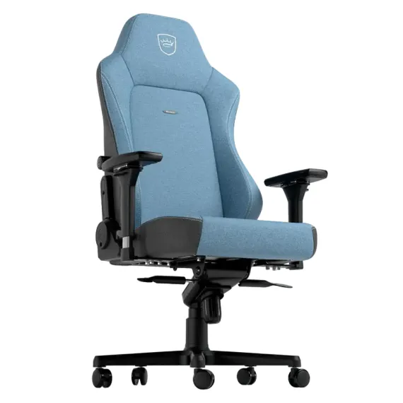 ИГРОВОЕ КРЕСЛО NOBLECHAIRS HERO, ТКАНЬ, СИНИЙ