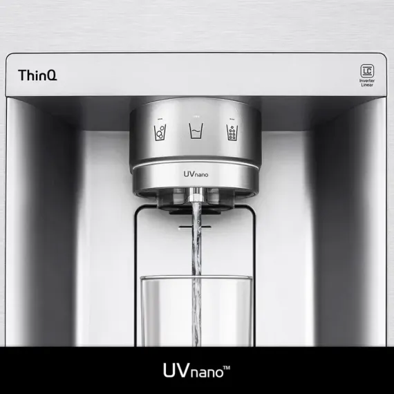 ХОЛОДИЛЬНИК LG GSXV90BSAE, TOTAL NO FROST, СЕРЕБРИСТЫЙ