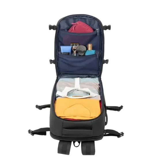 РЮКЗАК RIVACASE 8465, 17.3", ECO-FRIENDLY RPET ПОЛИЭСТЕР, ЧЁРНЫЙ