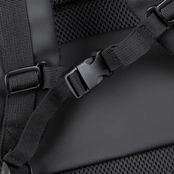 РЮКЗАК RIVACASE 8465, 17.3", ECO-FRIENDLY RPET ПОЛИЭСТЕР, ЧЁРНЫЙ