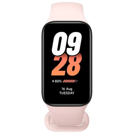 СПОРТИВНЫЕ/ТРЕНИРОВОЧНЫЕ ЧАСЫ XIAOMI MI SMART BAND 8, РОЗОВЫЙ
