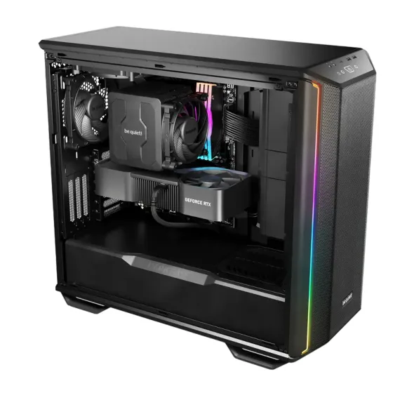 КОМПЬЮТЕРНЫЙ КОРПУС BE QUIET! DARK BASE 701, MIDI-TOWER, БЕЗ БЛОКА ПИТАНИЯ, ЧЁРНЫЙ