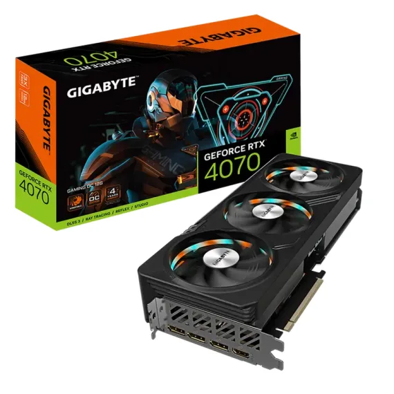 ВИДЕОКАРТА GIGABYTE GV-N4070GAMING OCV2-12GD, 12ГБ GDDR6X 192БИТ (GV-N4070GAMING OCV2-12GD)