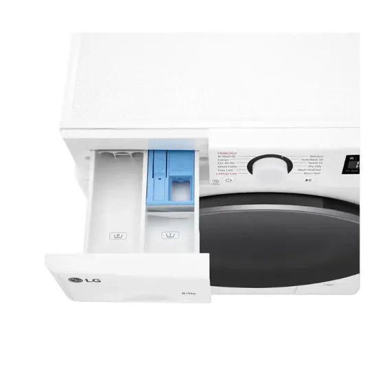 СТИРАЛЬНО-СУШИЛЬНАЯ МАШИНА LG F2DR508S1W, 8КГ, БЕЛЫЙ