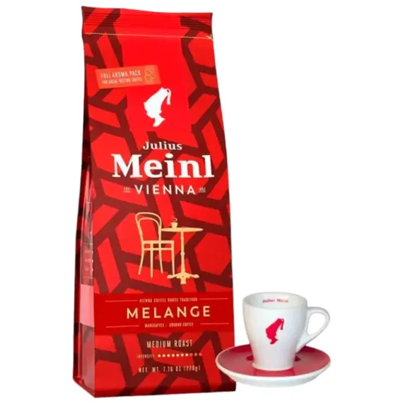 НАБОР КОФЕ JULIUS MEINL VIENNA MELANGE, 220 Г + ЧАШКА