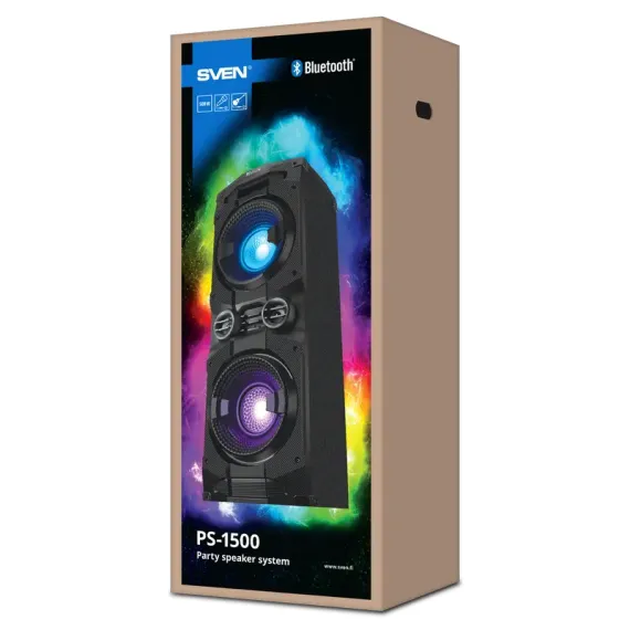 АУДИОСИСТЕМА SVEN PS-1500, ЧЁРНЫЙ
