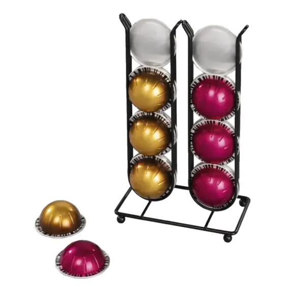 ПОДСТАВКА ДЛЯ КОФЕЙНЫХ КАПСУЛ XAVAX 111266, ЧЁРНЫЙ