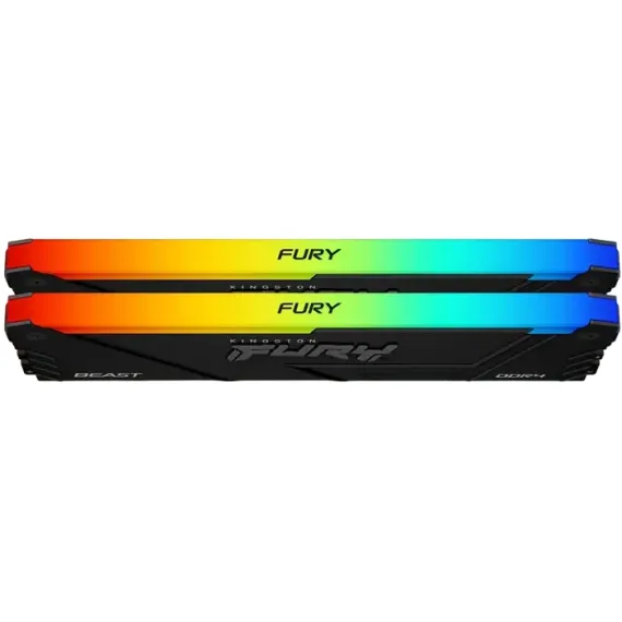 ОПЕРАТИВНАЯ ПАМЯТЬ KINGSTON FURY BEAST RGB, DDR4 SDRAM, 3733 МГЦ, 32 ГБ, KF437C19BB12AK2/32
