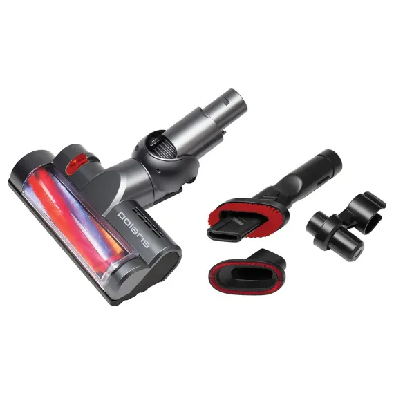 ВЕРТИКАЛЬНЫЙ БЕСПРОВОДНОЙ ПЫЛЕСОС POLARIS PVCS0922HR, КРАСНЫЙ