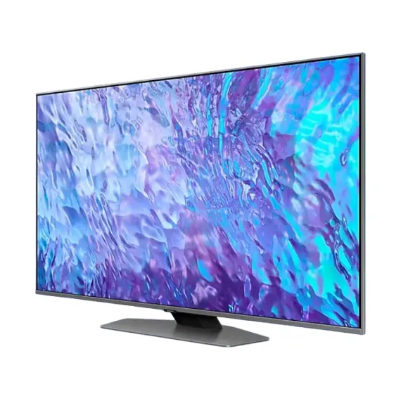 50" QLED SMART ТЕЛЕВИЗОР SAMSUNG QE50Q80CAUXUA, 3840X2160 4K UHD, TIZEN, СЕРЕБРИСТЫЙ