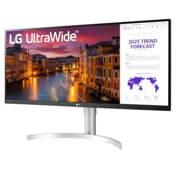 34" МОНИТОР ДЛЯ РАЗВЛЕЧЕНИЙ  34WN650-W, IPS 2560 X 1080 UWHD, БЕЛЫЙ