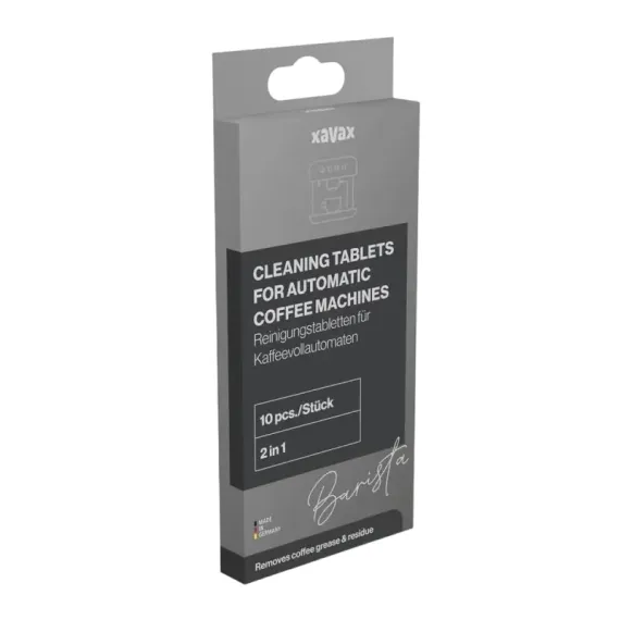 ТАБЛЕТКИ ДЛЯ ЧИСТКИ КОФЕМАШИНЫ XAVAX 111281, 10 ШТ.