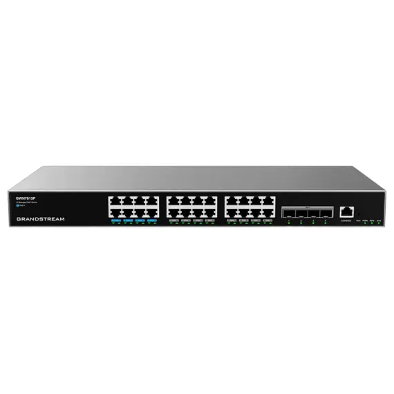 POE КОММУТАТОР GRANDSTREAM GWN7813P, 24X IEEE 802.3AF/AT