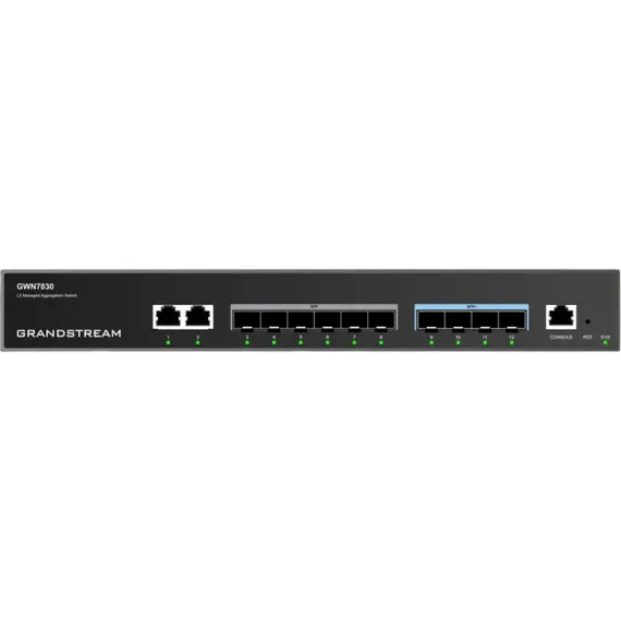 СЕТЕВОЙ КОММУТАТОР GRANDSTREAM GWN7830, 2 X GIGABIT ETHERNET