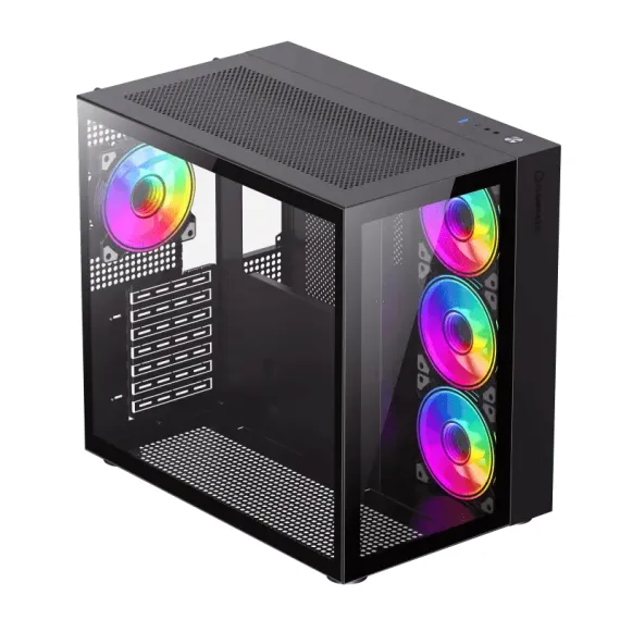 КОМПЬЮТЕРНЫЙ КОРПУС GAMEMAX INFINITY, MIDI-TOWER, БЕЗ БЛОКА ПИТАНИЯ, ЧЁРНЫЙ