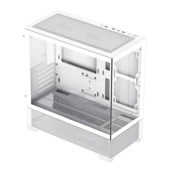 КОМПЬЮТЕРНЫЙ КОРПУС GAMEMAX VISTA M, MIDI-TOWER, БЕЗ БЛОКА ПИТАНИЯ, БЕЛЫЙ