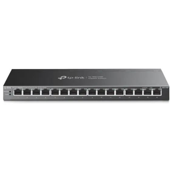 POE КОММУТАТОР TP-LINK TL-SG116P, IEEE 802.3AF/AT