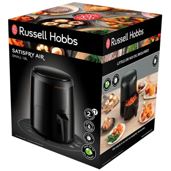 АЭРОФРИТЮРНИЦА RUSSELL HOBBS 26500-56, ЧЁРНЫЙ