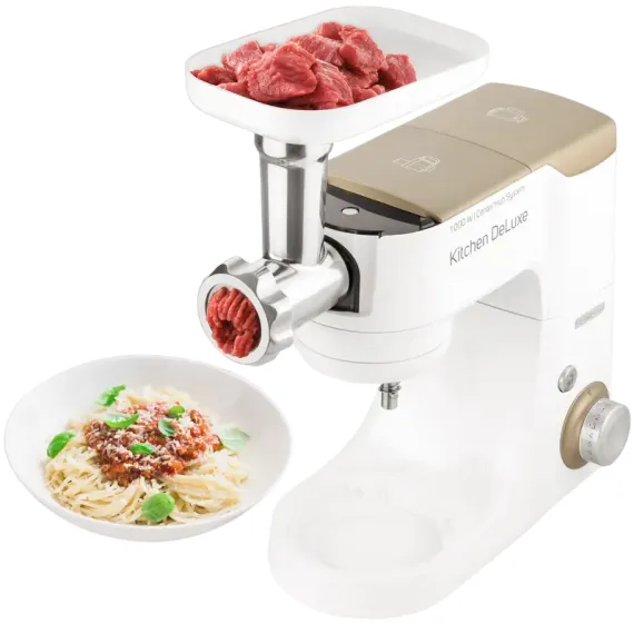 КУХОННЫЙ КОМБАЙН SENCOR STM 4467CH, БЕЛЫЙ | ЗОЛОТИСТЫЙ