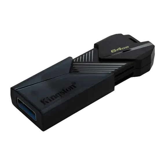 USB FLASH НАКОПИТЕЛЬ KINGSTON DATATRAVELER EXODIA ONYX, 64ГБ, ЧЁРНЫЙ