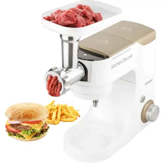 КУХОННЫЙ КОМБАЙН SENCOR STM 4467CH, БЕЛЫЙ | ЗОЛОТИСТЫЙ