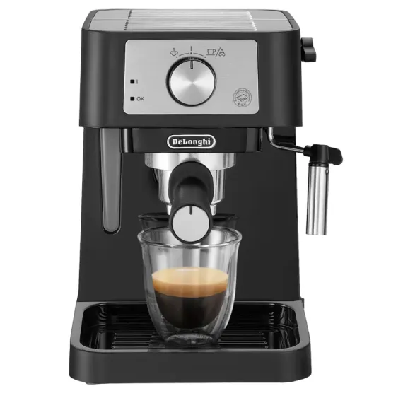 КОФЕВАРКА ЭСПРЕССО DE'LONGHI EC260BK, 1100ВТ, ЧЁРНЫЙ