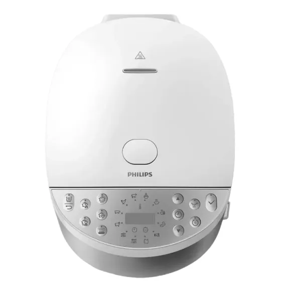 МУЛЬТИВАРКА PHILIPS HD4713/40, БЕЛЫЙ | СЕРЕБРИСТЫЙ