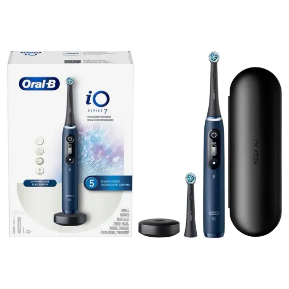 ЭЛЕКТРИЧЕСКАЯ ЗУБНАЯ ЩЕТКА BRAUN ORAL-B IO 7, СИНИЙ