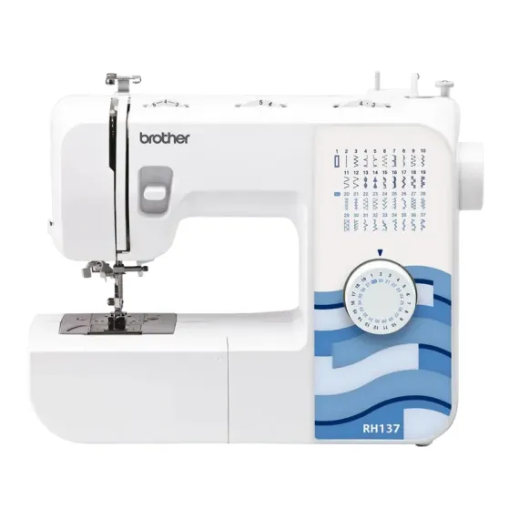 ШВЕЙНАЯ МАШИНА BROTHER RH137, БЕЛЫЙ | ГОЛУБОЙ