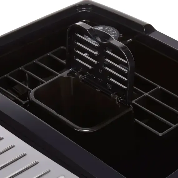 КОФЕМАШИНА DE'LONGHI ECAM370.70SB, ЧЁРНЫЙ | СЕРЕБРИСТЫЙ