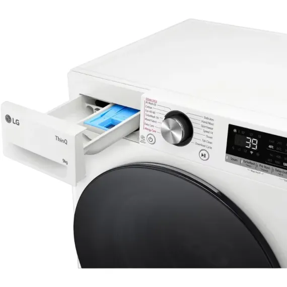 СТИРАЛЬНАЯ МАШИНА LG F2WR709S2W, 9КГ, БЕЛЫЙ