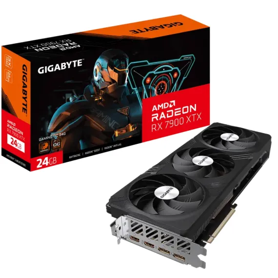 ВИДЕОКАРТА GIGABYTE GV-R79XTXGAMING OC-24GD, 24 ГБ GDDR6 384БИТ (GV-R79XTXGAMING OC-24GD)