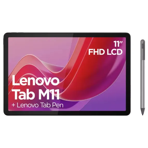 ПЛАНШЕТ LENOVO TAB M11, WI-FI + 4G LTE, 4ГБ/128ГБ, LUNA GREY