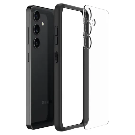 ЧЕХОЛ SPIGEN SAMSUNG GALAXY S24, ULTRA HYBRID, МАТОВЫЙ ЧЕРНЫЙ