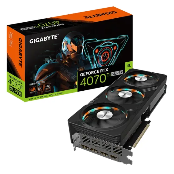 ВИДЕОКАРТА GIGABYTE GV-N407TSGAMING OC-16GD, 16GB GDDR6X 256БИТ (GV-N407TSGAMING OC-16GD)