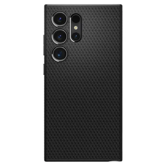 ЧЕХОЛ SPIGEN SAMSUNG GALAXY S24 ULTRA, LIQUID AIR, МАТОВЫЙ ЧЕРНЫЙ