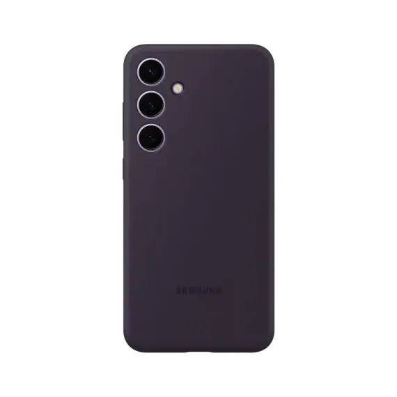 ЧЕХОЛ SAMSUNG SILICONE COVER GALAXY S24+, ТЕМНО-ФИОЛЕТОВЫЙ