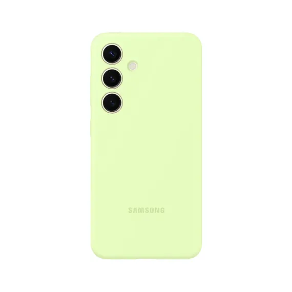 ЧЕХОЛ SAMSUNG SILICONE COVER GALAXY S24, СВЕТЛО-ЗЕЛЕНЫЙ