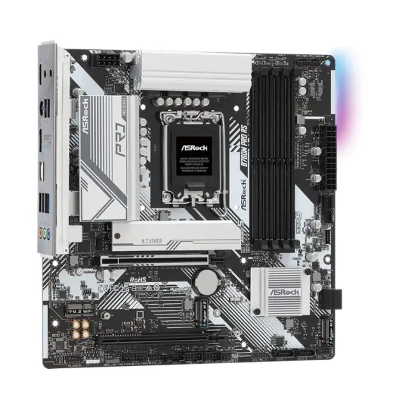 МАТЕРИНСКАЯ ПЛАТА ASROCK B760M PRO RS, LGA1700, INTEL B760, MICRO-ATX