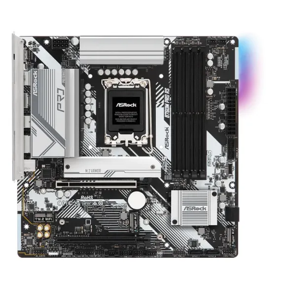 МАТЕРИНСКАЯ ПЛАТА ASROCK B760M PRO RS, LGA1700, INTEL B760, MICRO-ATX