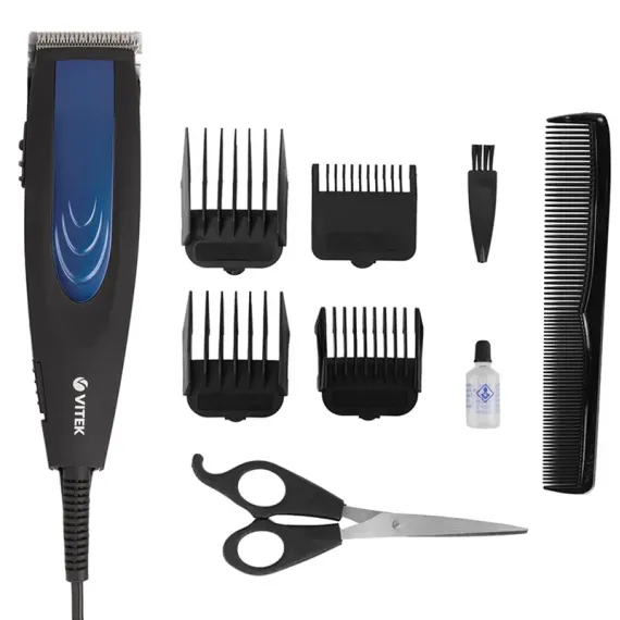 МАШИНКА ДЛЯ СТРИЖКИ VITEK VT-2576, ЧЕРНЫЙ | СИНИЙ