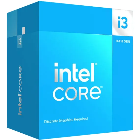 ПРОЦЕССОР INTEL CORE I3-14100F, НЕТ ВСТРОЕННОЙ ГРАФИКИ,  | TRAY