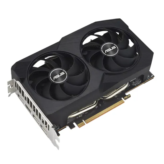 ВИДЕОКАРТА ASUS DUAL-RX7600-O8G-V2,  8GB GDDR6 128БИТ (DUAL-RX7600-O8G-V2)