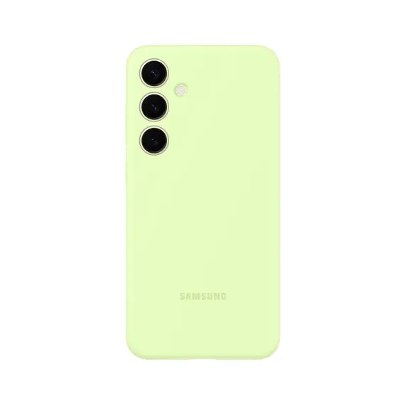 ЧЕХОЛ SAMSUNG SILICONE COVER GALAXY S24+, СВЕТЛО-ЗЕЛЕНЫЙ