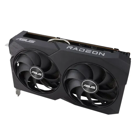 ВИДЕОКАРТА ASUS DUAL-RX7600-O8G-V2,  8GB GDDR6 128БИТ (DUAL-RX7600-O8G-V2)