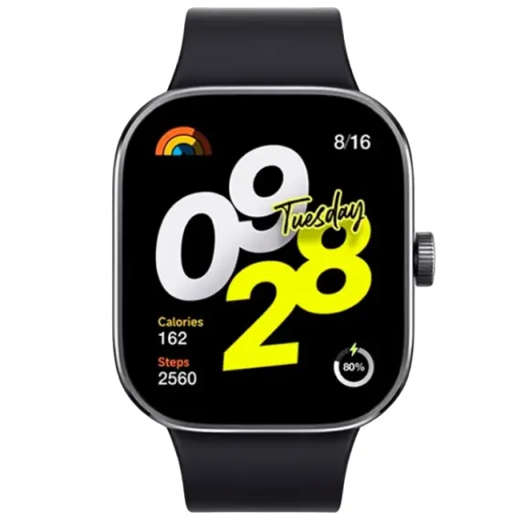 СПОРТИВНЫЕ/ТРЕНИРОВОЧНЫЕ ЧАСЫ XIAOMI REDMI WATCH 4, 47ММ, OBSIDIAN BLACK